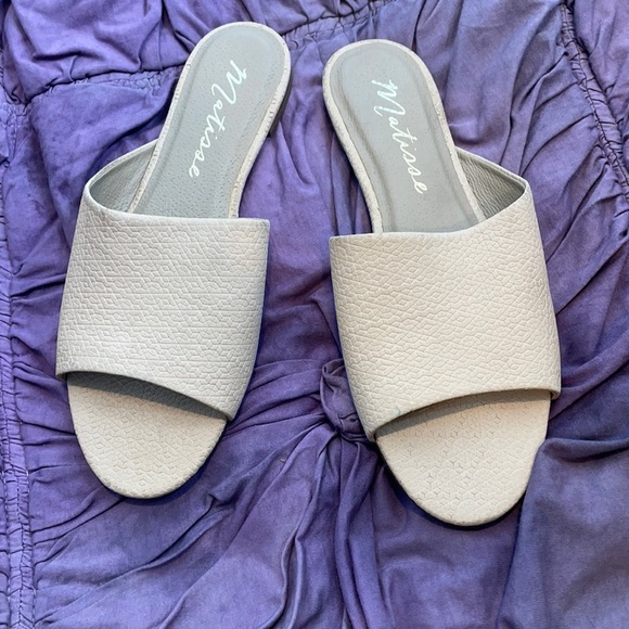 Matisse Lira slide peep toe sandals - Picture 1 of 4